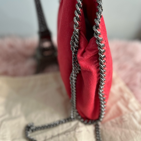 Stella McCartney 
Falabella Mini Tote Bag
Color Red
Good as New - Picture 8 of 10